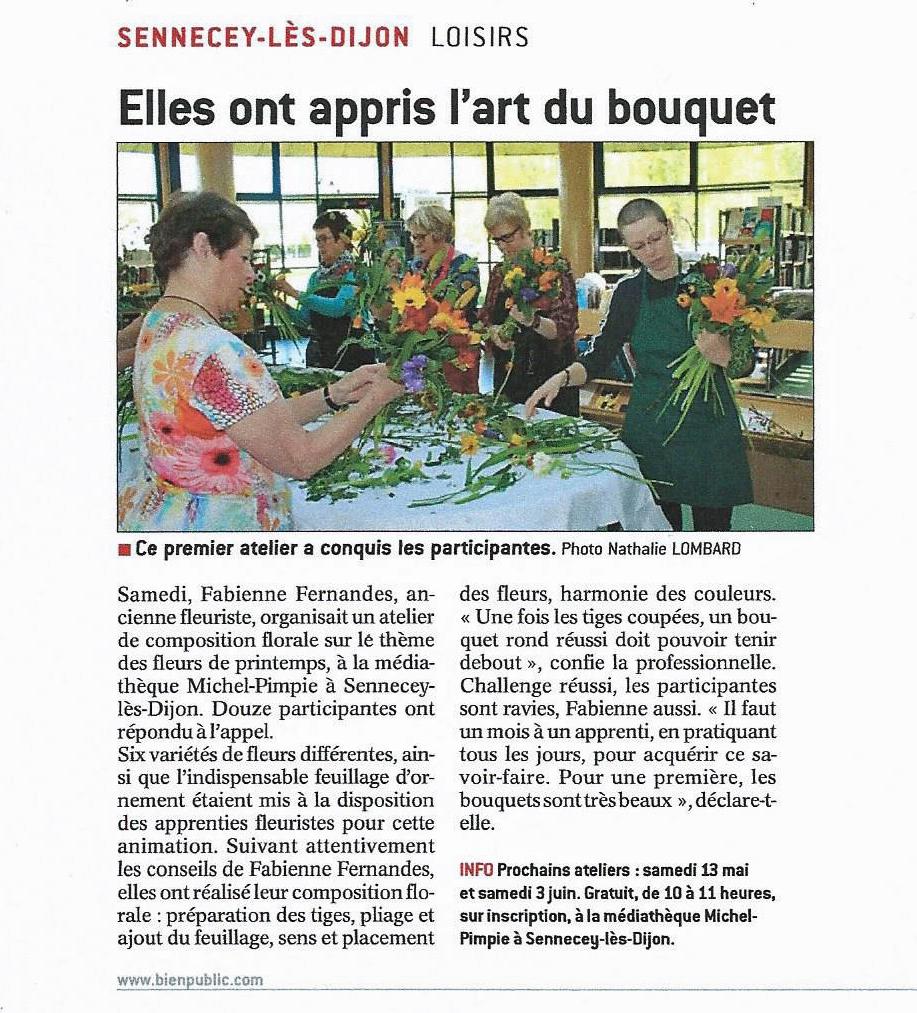 Article atelier floral