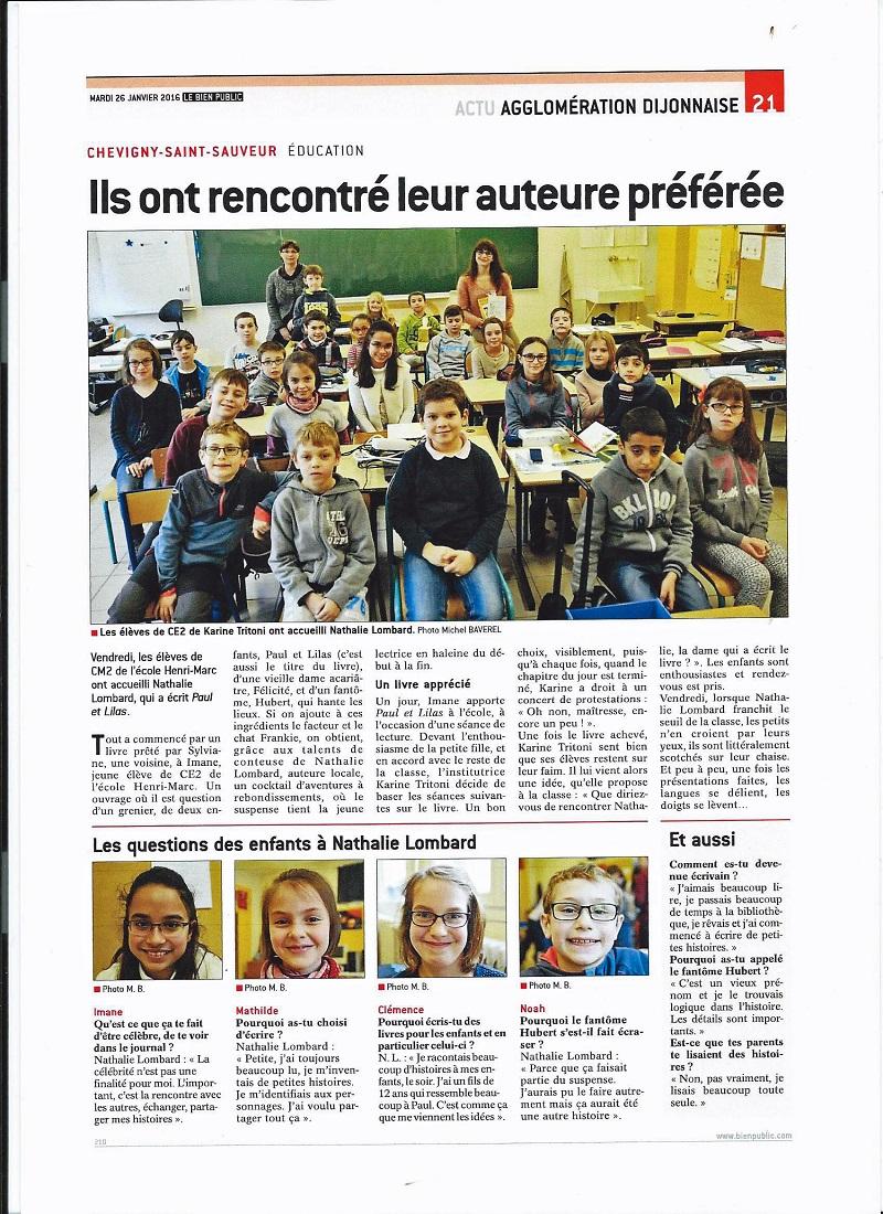 Article presse