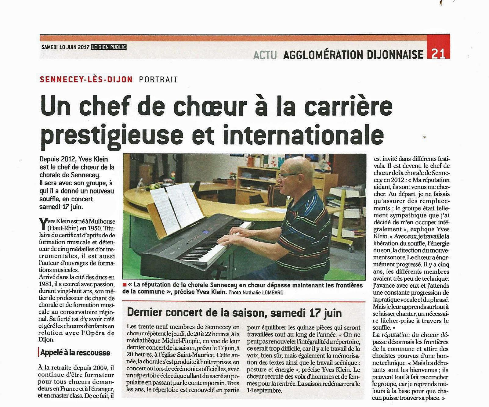 Chorale sennecey en choeur