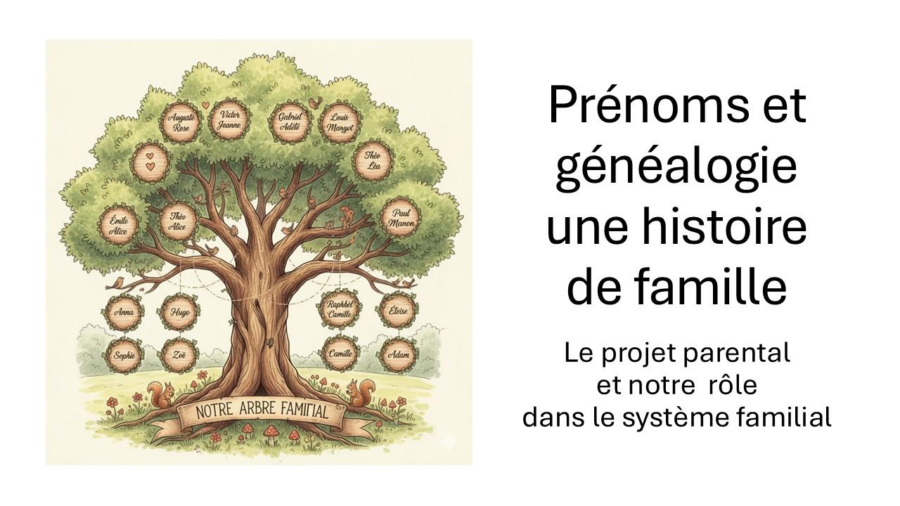 Prenoms et genealogie une histoire de famille