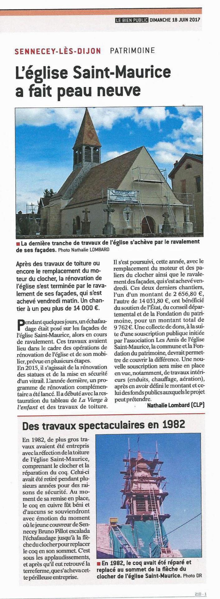 Renovation de l eglise