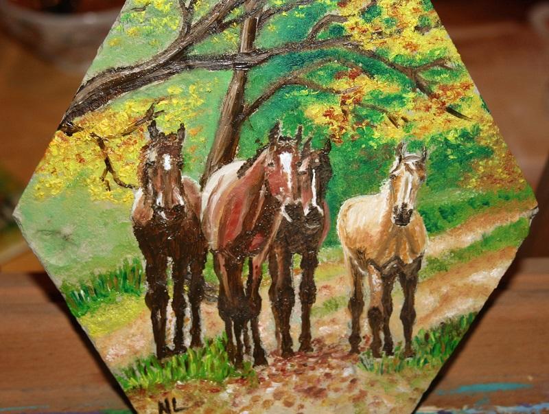 Tomette chevaux